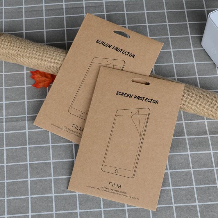 iPad Film Packaging Bag Mini Screen Film Packaging Flat Tempered Film Paper Bag Kraft Paper Digital Products 2