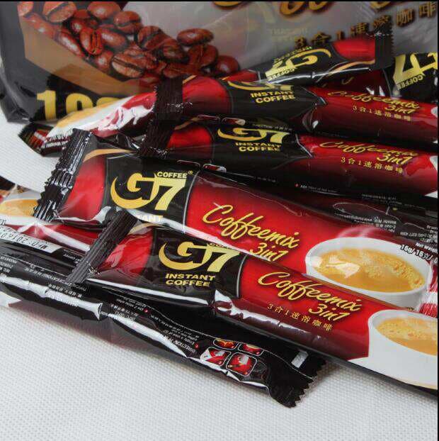 Vyetnam G7 Qəhvəsi, 3-ü 1-də, Orijinal Dad, 100 Paket, 1600g 4