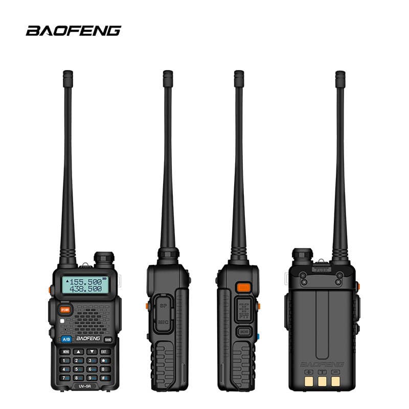 Baofeng UV-5R Mini simsiz telsiz qulaqlıqla 5
