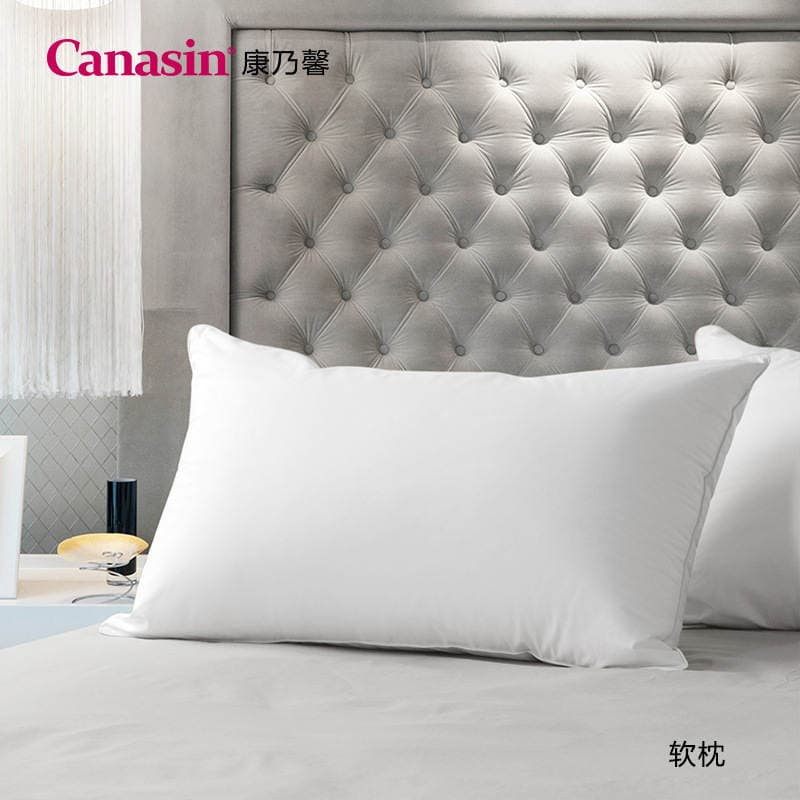 Carnation Otel Beşulduzlu Mikrofiber Yastıq Nüvəsi - Təmiz Pambıq, Tək, Otel və B&B üçün 1