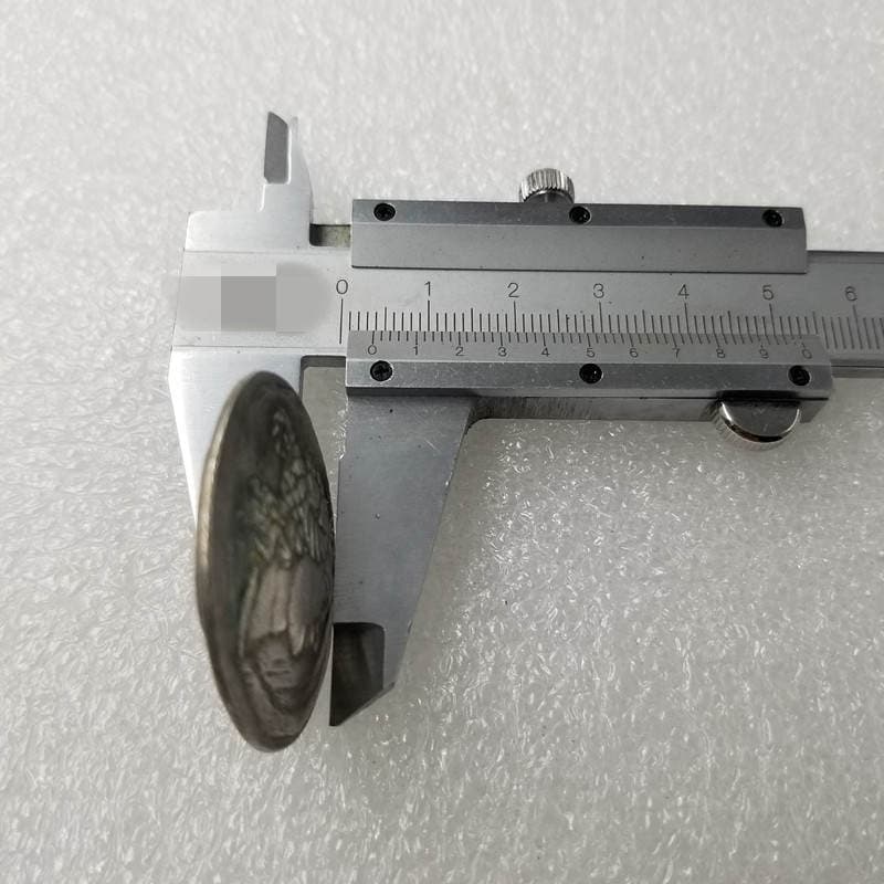 Antique-Style Crafts, Greek Coins, Copper-Plated Silver, Old-Style Silver Coins, Foreign Silver Coins, Weight about 16 Grams # 3391 4