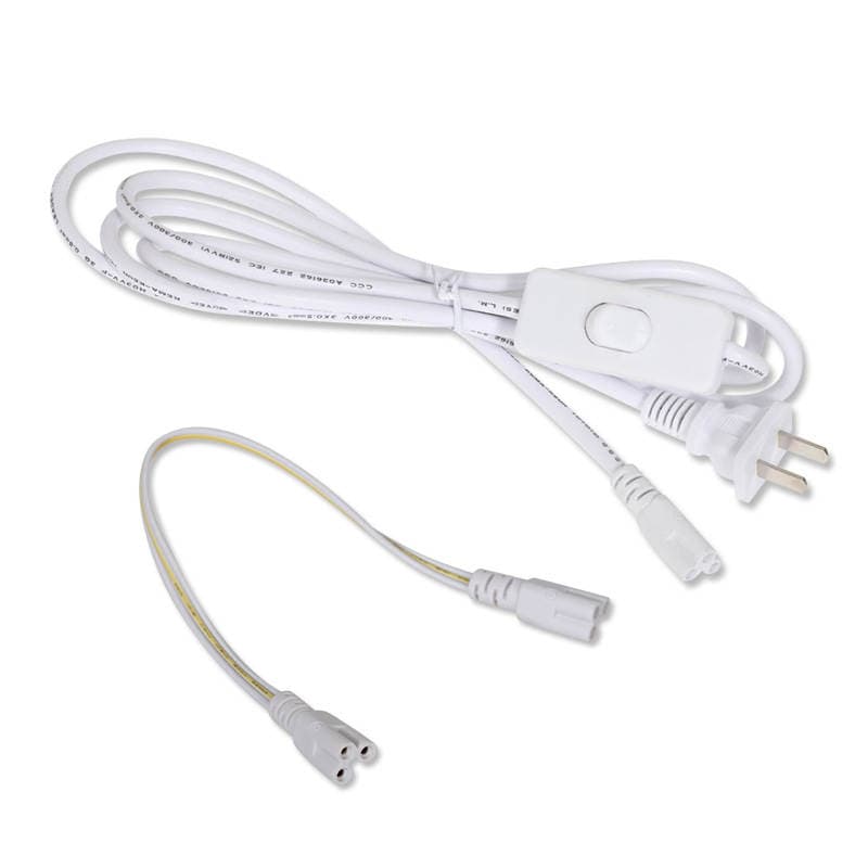 Canmeijia T5/T8 inteqrasiya olunmuş LED lüminessent boru üçün üç naqilli birləşdirici kabel, 30/50 sm 3