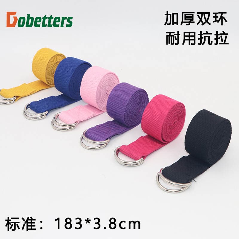 Yoga Belt Stretch Belt Pure Cotton Yoga Tension Belt Yoga Stretch Belt Stretch Belt Yoga Rope Stretch Yoga Rope 4