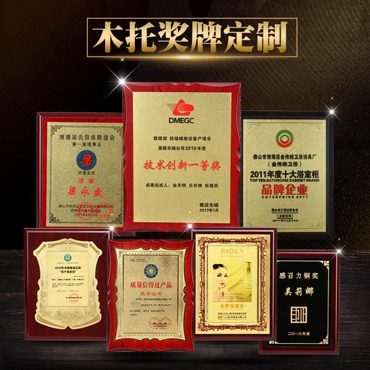 Şirkət Agentləri üçün Taxta Səlahiyyət Nişanı, Qızıl Folqa Medal ilə 2