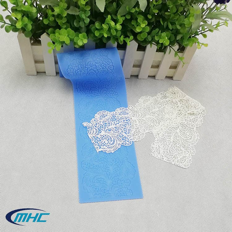 Silicone Lace Mat Fondant Cake Decoration Mold Lace Pattern Chocolate Rim Baking Cake Mold 3