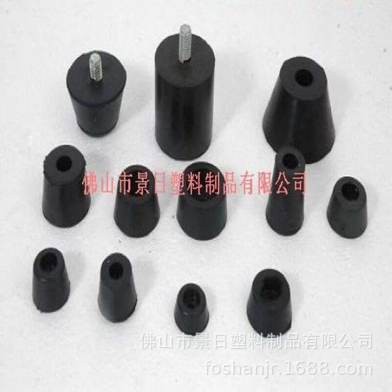 Furniture soft foot pad black rubber machine foot pad cabinet foot protection pad chassis shock pad factory supply cushion 2