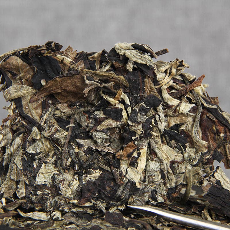 Yunnan Pu-er çayı, Ay işığı ağ tortu, Jingmai Dağı, qədim ağac, 357 q, ağ çay 3