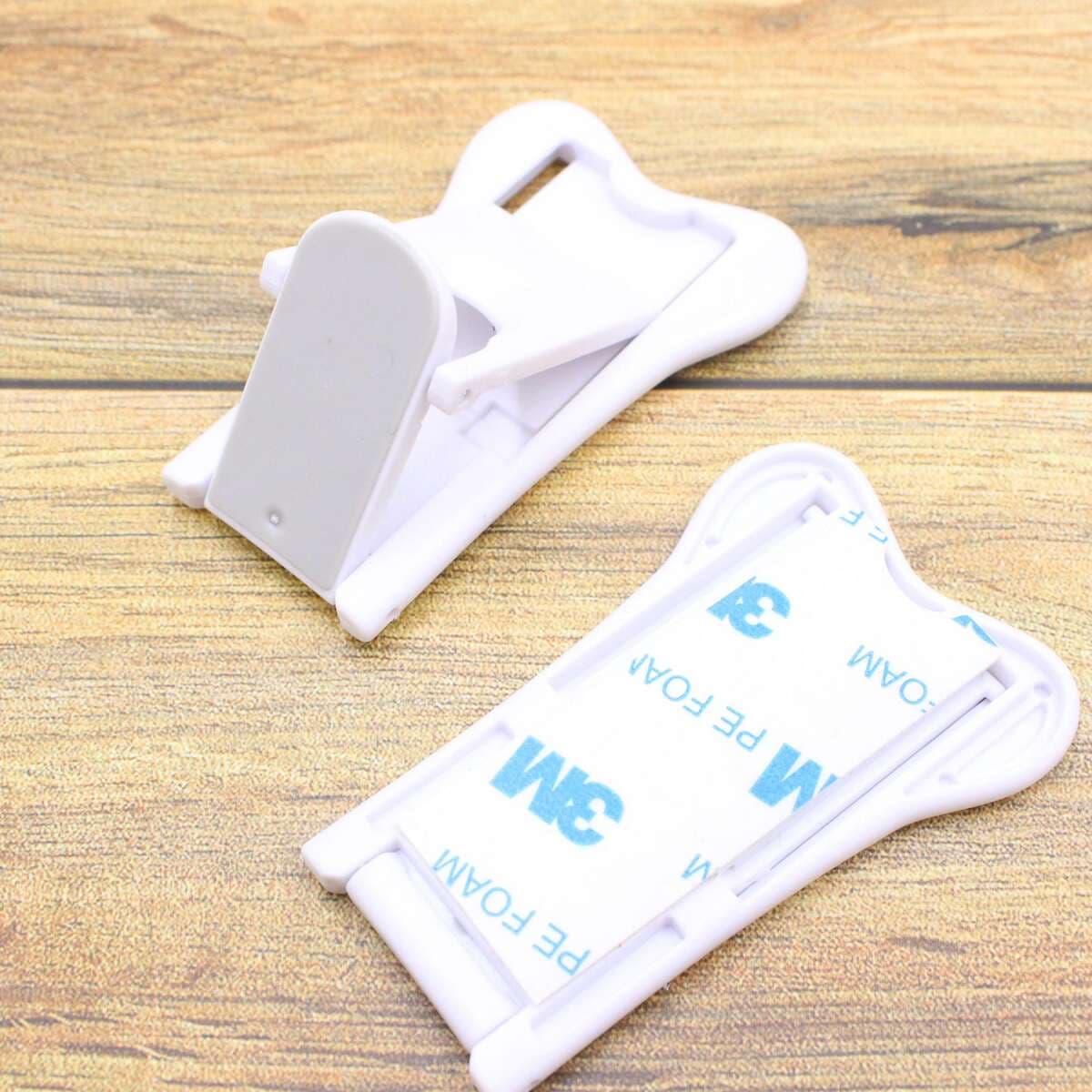 Baby Abs Anti-Pinch Safety Door Lock Sliding Window Lock Safety Lock Baby Sliding Door Window Lock Protective Lock 4