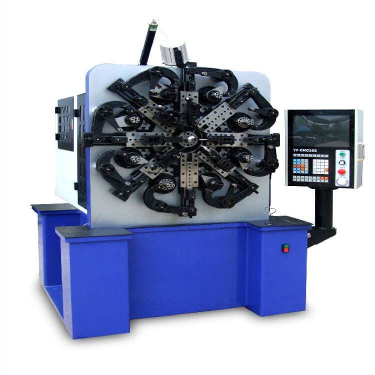 Camless Spring Machine Cnc Computer-Controlled Flat Wire Bending Spring Machinery Fully Automatic High-Precision Spring Production Machinery 5