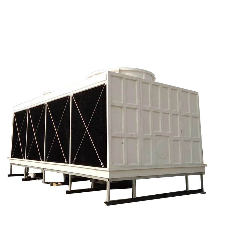 Square cross-flow cooling tower industrial cooling refrigeration cooling equipment low noise cooling tower FRP cooling tower 5