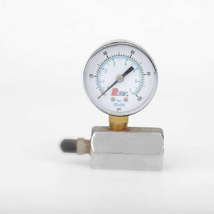 Gas Pressure Gauge Stainless Steel Vacuum Pressure Gauge Bt50050 Spring Tube Water Pressure Gauge 2
