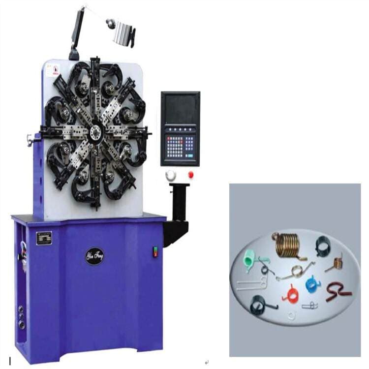 Camless Spring Machine Cnc Computer-Controlled Flat Wire Bending Spring Machinery Fully Automatic High-Precision Spring Production Machinery 3