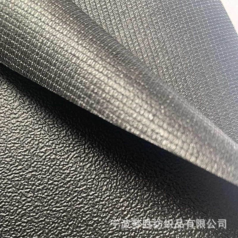 Spot wholesale black anti-slip innovative European standard anti-slip leather pvc scratch-resistant anti-slip automotive supplies artificial leather 2