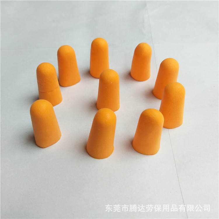 Disposable earplugs noise reduction sleep soundproof earplugs wireless 1100 earplugs slow rebound mute foam cotton earplugs batch 1