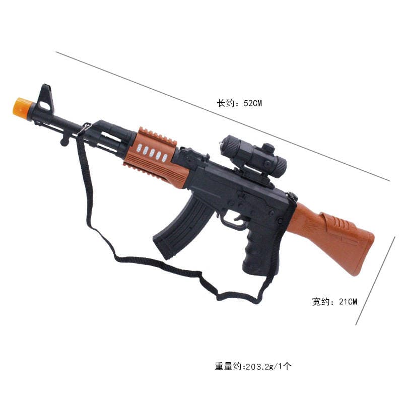 AK47 Simulyasiya Oyuncaq Tapançası, Səs və İşıq Effektləri ilə 4