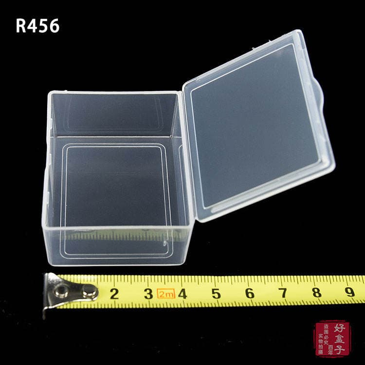 Chicken eating artifact R456 rectangular plastic box tool box small transparent parts box pp storage box with lid 2