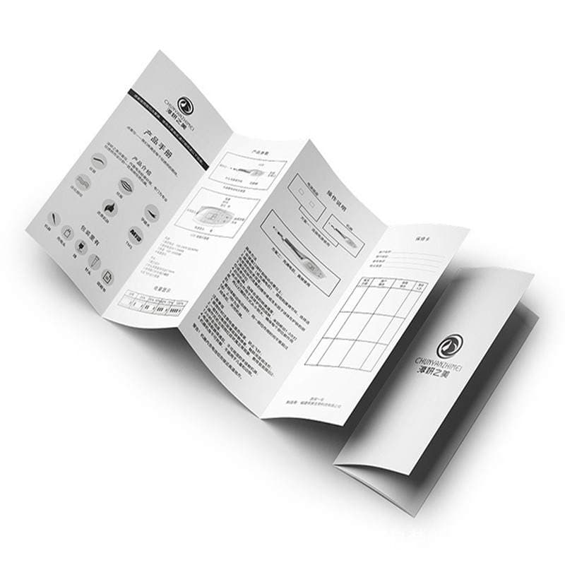 Instruction Manual Printing and Folding Customization, 70% off Page Leaflet, Corporate Product Brochure, Booklet, Printed Manual 5