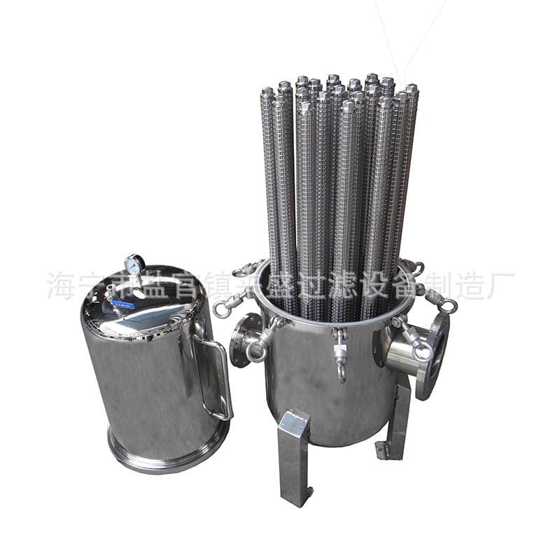 Sanitary Grade Multiple Material Filter Element Filter High-Efficiency Filtration Equipment Stainless Steel Precision Filter Element Filter 3
