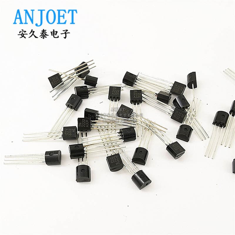 In-line transistor 2N2222 2N2222A TO-92 0.6A/30v NPN transistor brand new original 1
