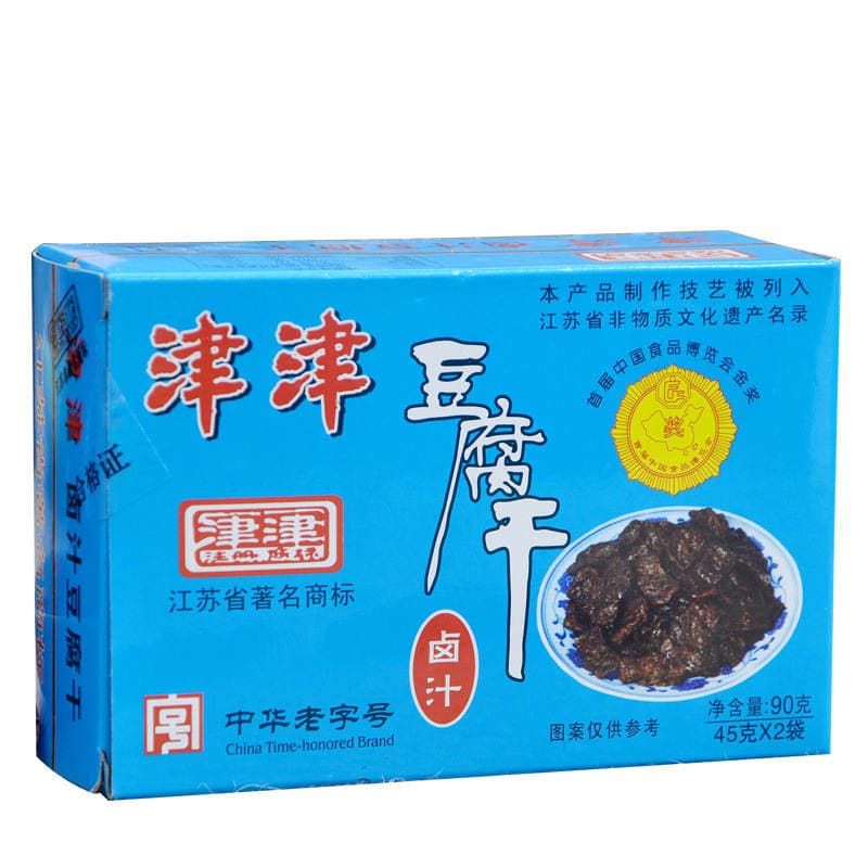 Jinjin marinadlı qurudulmuş tofu, 90 q, Suzhou ləzzəti, vegetarian 4