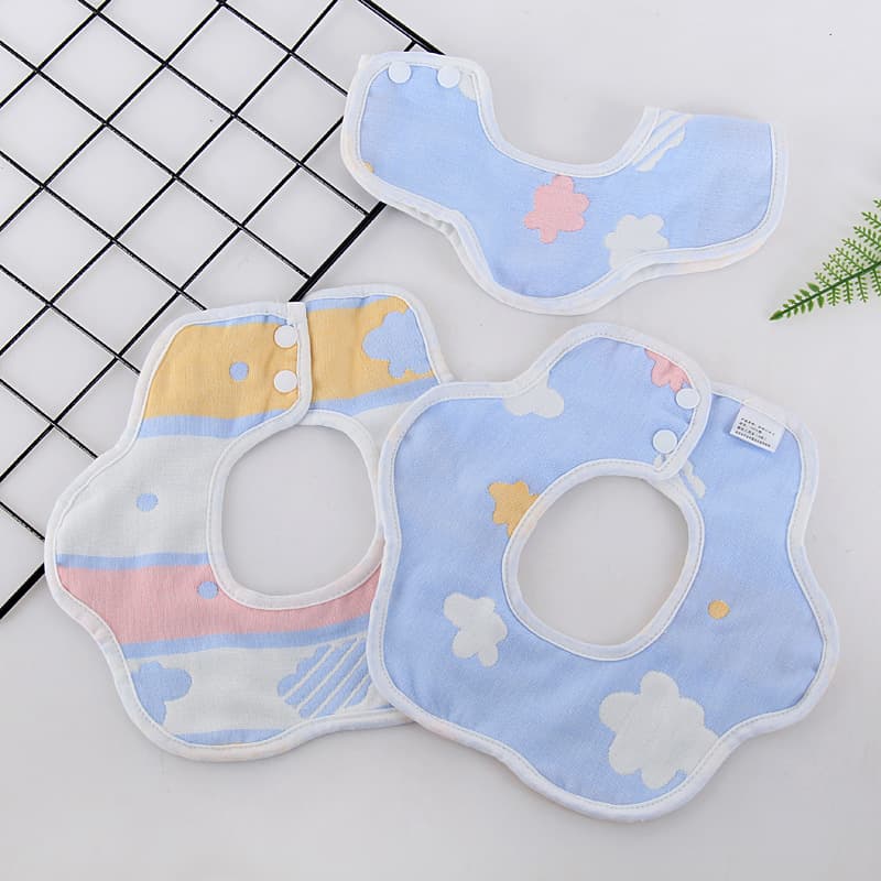 [Six-layer Jacquard] Colorful Clouds (blue)