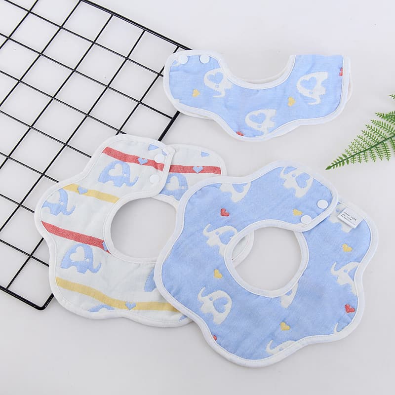 Six-layer jacquard elephant (blue)