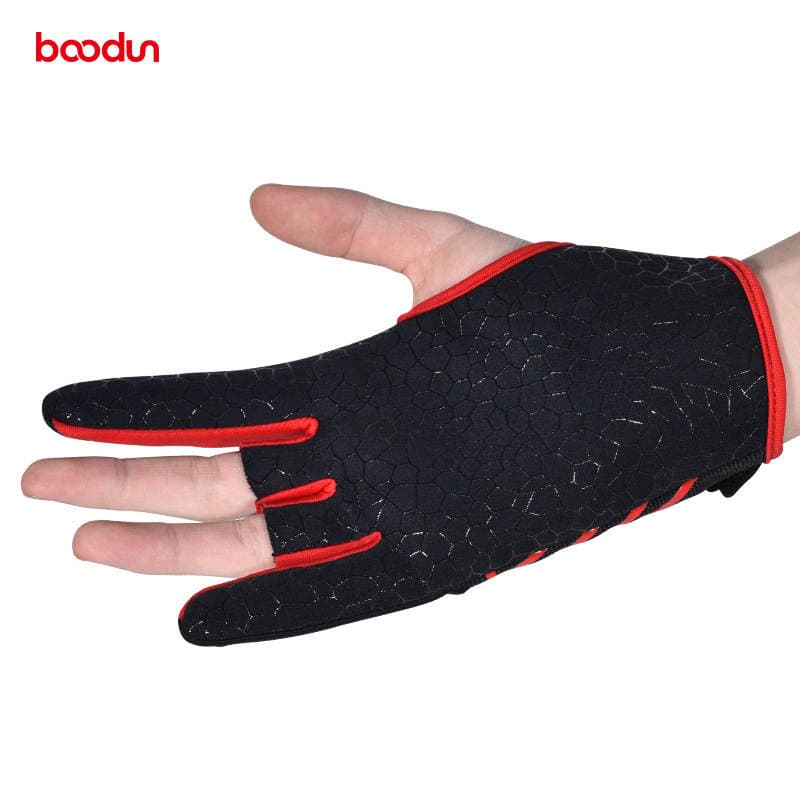 Boton bowling əlcəkləri, iki rəng, elastik, sürüşməyən silikon 4