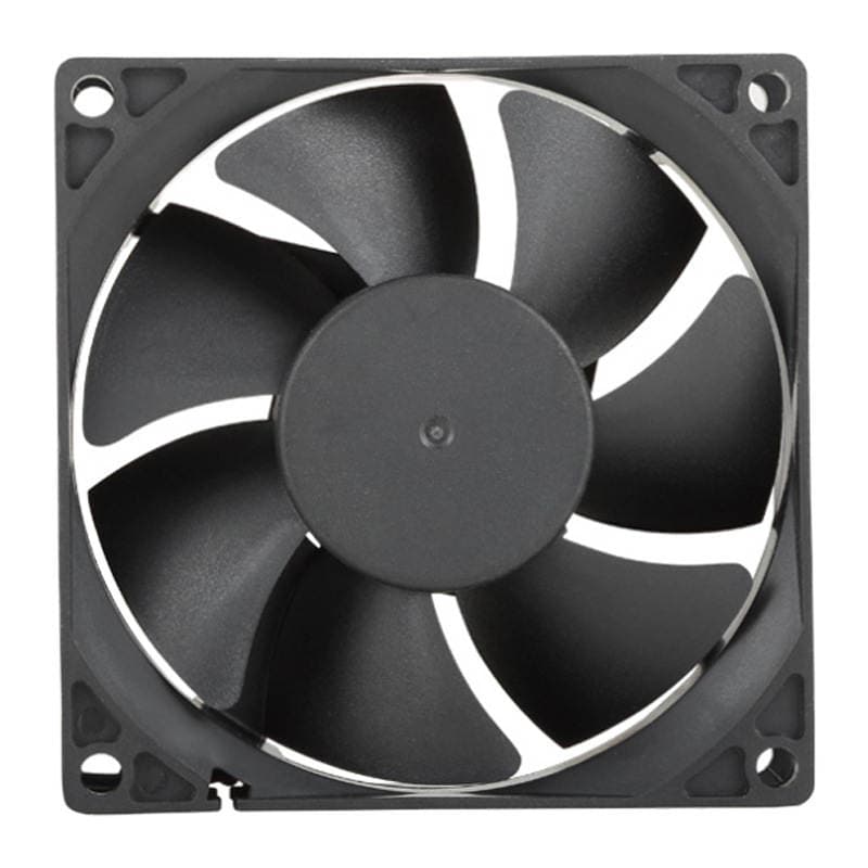 DC8025 DC soyuducu ventilyatoru, 80x80x25 mm, ikiqat şarlı, 5V/12V/24V 5