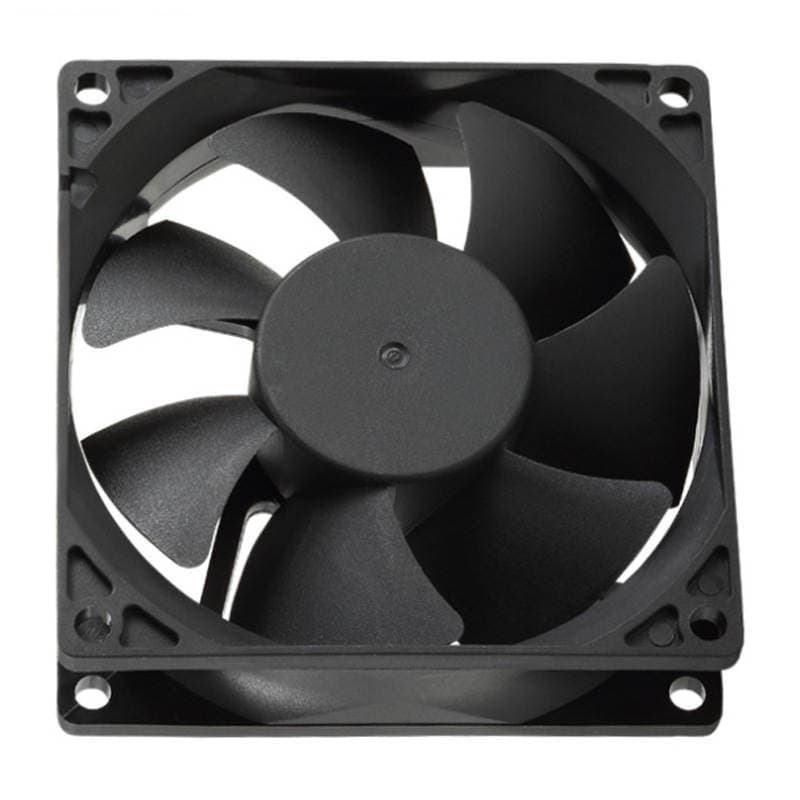 DC8025 DC soyuducu ventilyatoru, 80x80x25 mm, ikiqat şarlı, 5V/12V/24V 3