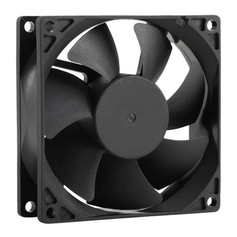DC8025 DC soyuducu ventilyatoru, 80x80x25 mm, ikiqat şarlı, 5V/12V/24V 2