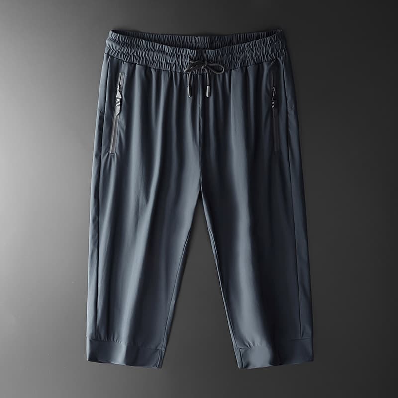 B28D-2 blue cropped pants