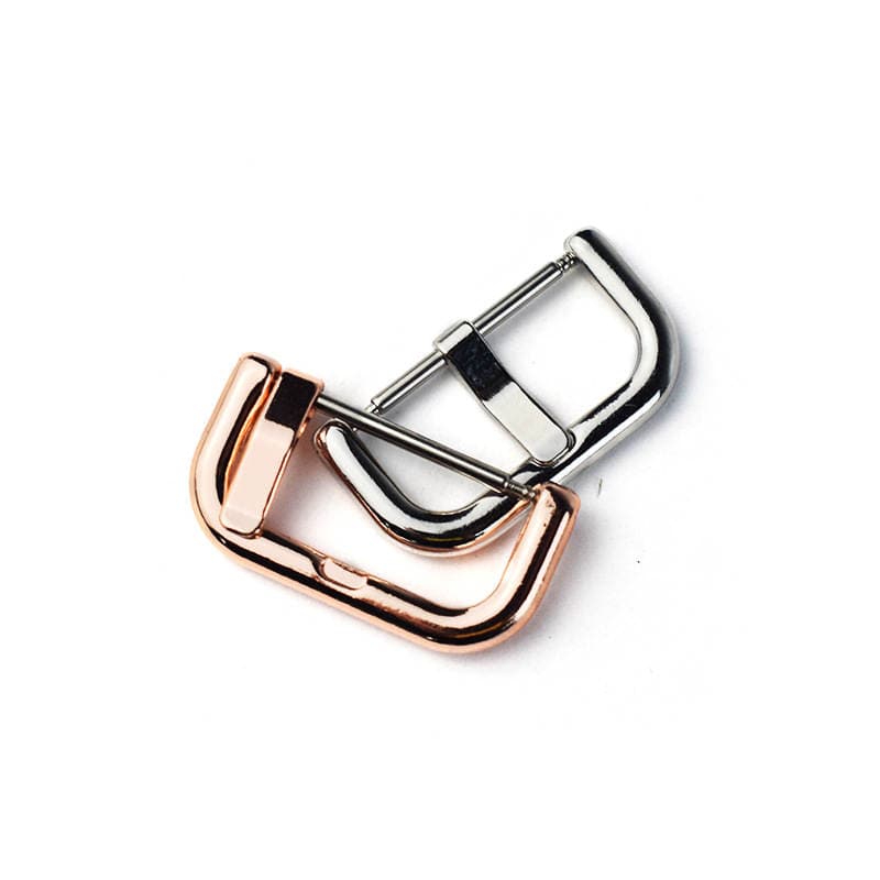 Factory Wholesale 20 Rose Gold Stainless Steel Watch Buckle Silicone Strap Buckle Zinc Alloy Casual Strap Buckle Accessories 2