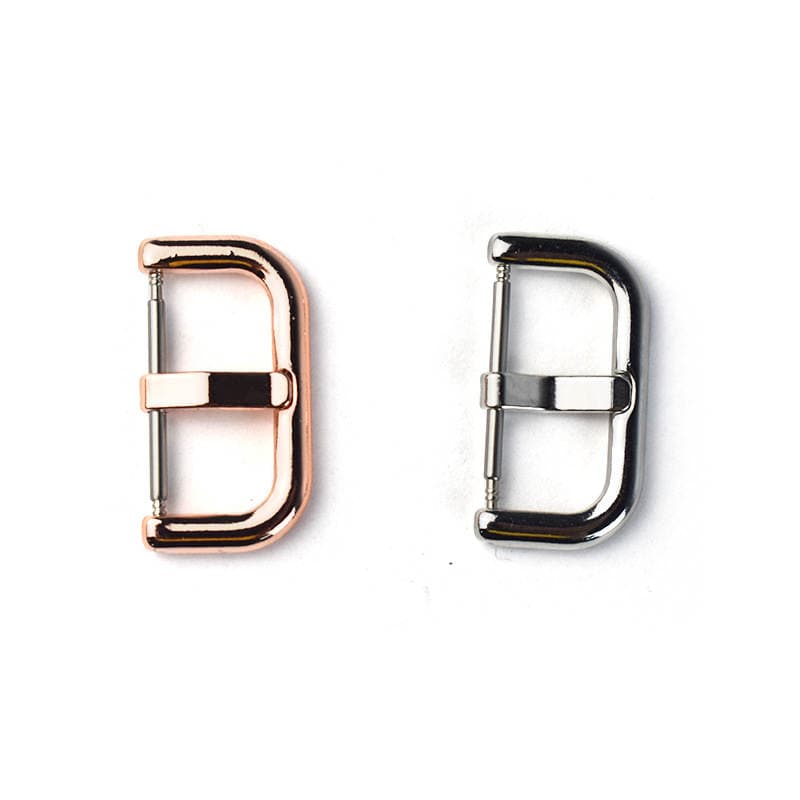 Factory Wholesale 20 Rose Gold Stainless Steel Watch Buckle Silicone Strap Buckle Zinc Alloy Casual Strap Buckle Accessories 4
