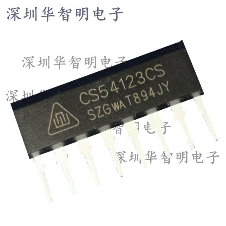 Wholesale CS54123CS in-line SIP-8 leakage protection circuit Huajing original high-speed ground leakage circuit 5