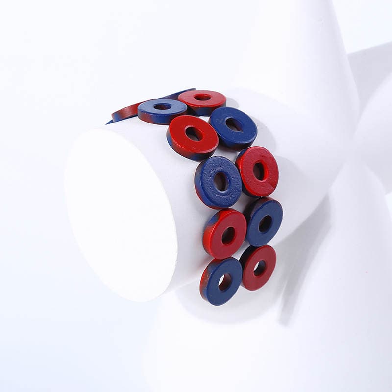 Teaching Magnets, Round Magnets, 20*7*4.5 Ferrite Red and Blue Magnets, Direct Supply from the Manufacturer, Wholesale of Permanent Magnet Materials 3