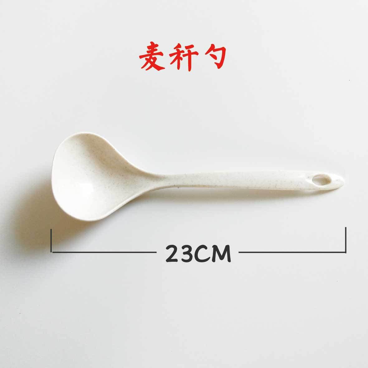 Wheat straw spoon