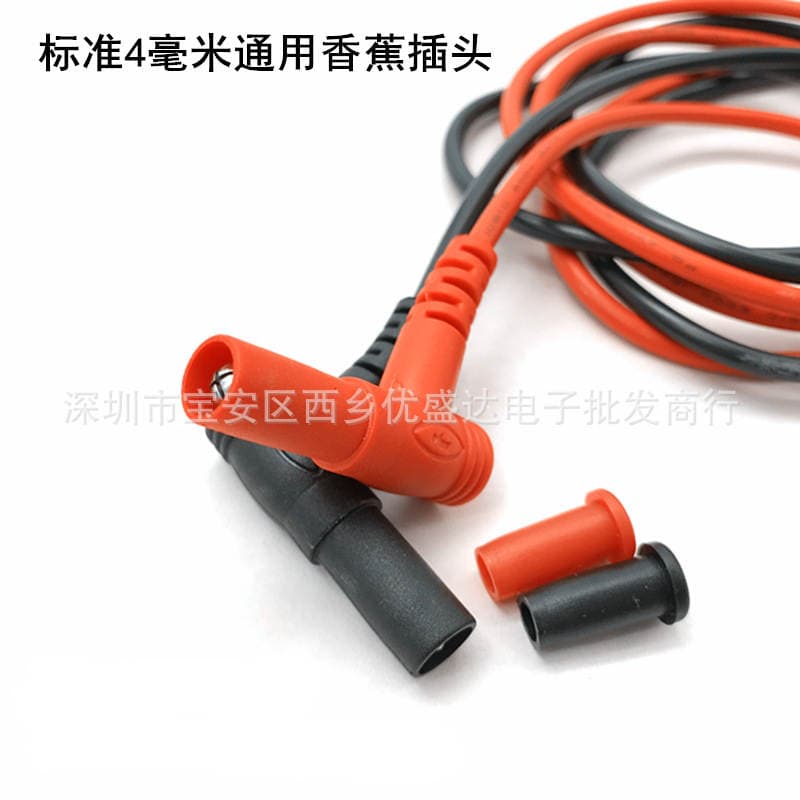 Universal probe with clip special tip probe 1000v20a plus alligator clip fine tip probe Rod test Rod foot line 4