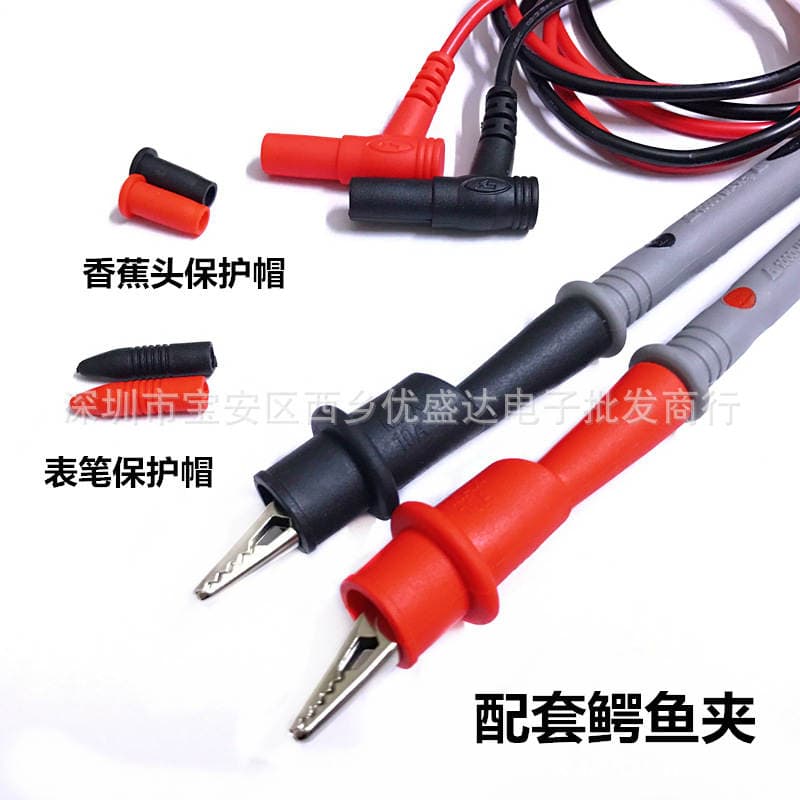 Universal probe with clip special tip probe 1000v20a plus alligator clip fine tip probe Rod test Rod foot line 2