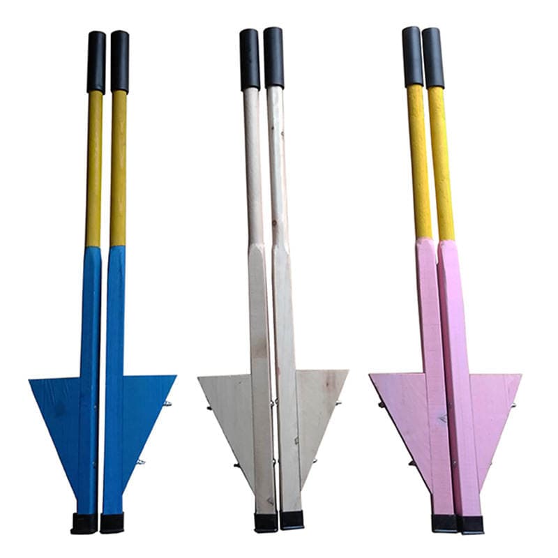 Stilts Children Pupils Wood Iron Stilts Stilts Adult Solid Wood Kindergarten Long Handle Stillhorse Wooden Stilts 5