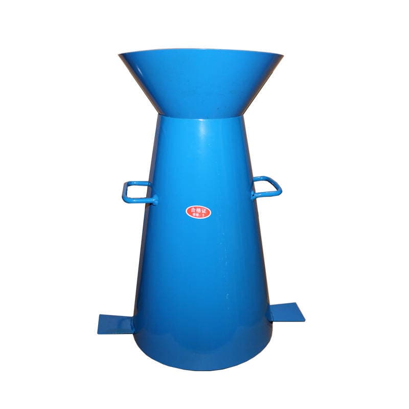 Slump cylinder four-piece concrete slump barrel scale tamping rod funnel cement concrete slump cylinder tester 5