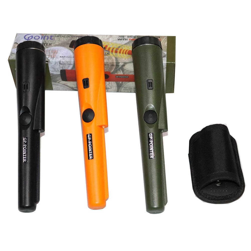 Handheld Metal Detector Manufacturer Semi-Waterproof Orange Green Black Blue Locating Rod Dropshipping Detection 5