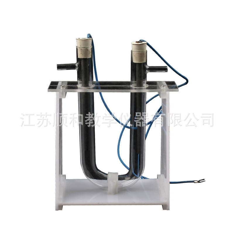 Mis xlorid məhlulunun elektrolizi üçün demonstrator 5
