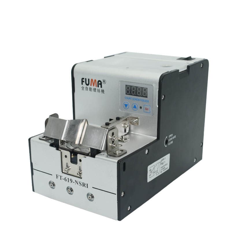FUMA digital display rotary screw machine hand-used feeder FT-619-NSRI automatic screw arrangement machine 5