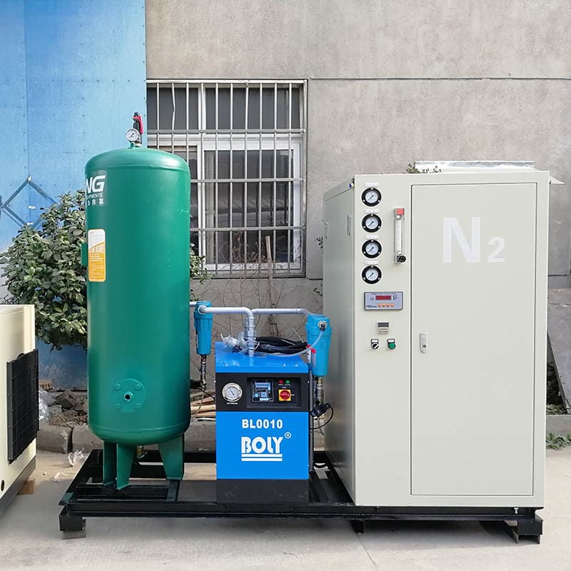 Factory direct supply small psa pressure swing adsorption air nitrogen separation unit packaging preservation nitrogen filling machine nitrogen making machine 1