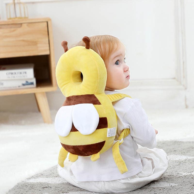 Baby Toddler Headrest Baby Learning to Walk Anti-fall Pillow Breathable Head Protection Cushion Bee Head Protection Anti-fall Cap 1
