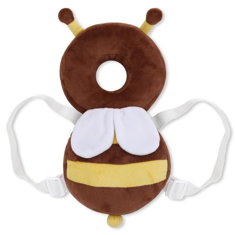 Brown and black bees (flannel medium) 30cm + horizontal band