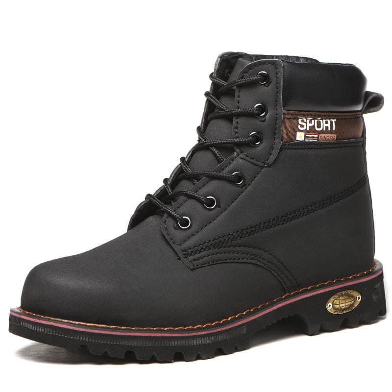 Autumn New Labor protection shoes safety protection shoes high-top wear-resistant oil-resistant non-slip labor protection shoes manufacturers main wholesale 2