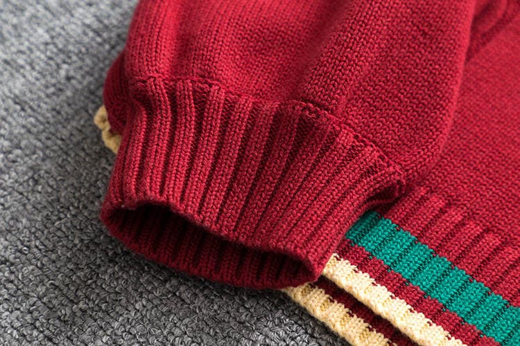 Japanese style JK uniform sweater autumn and winter JK college style Christmas V-neck long sleeve vest sweater pullover bar color girl 4