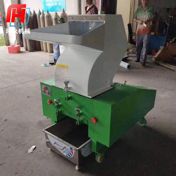 Customized 800 Type Double Shaft Pet Granule Plastic Crusher Rubber Small Waste Mineral Water Bottle Plastic Crusher