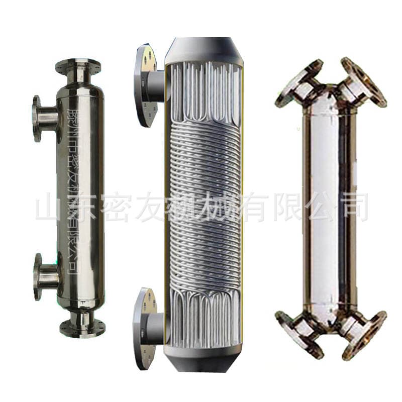 Supply of Thermal Oil Spiral Wrapped Heat Exchanger Shell and Tube Oil Cooler Pressure Vessel Heat Transfer Equipment 2